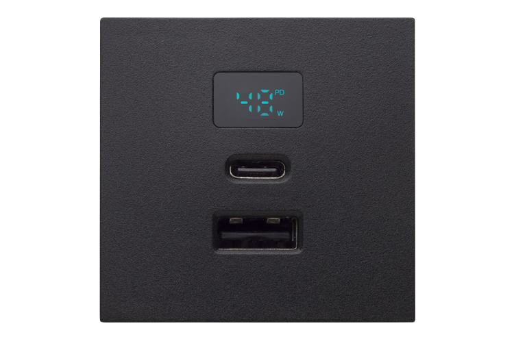 USB Type-C and A LED High Speed Charger img